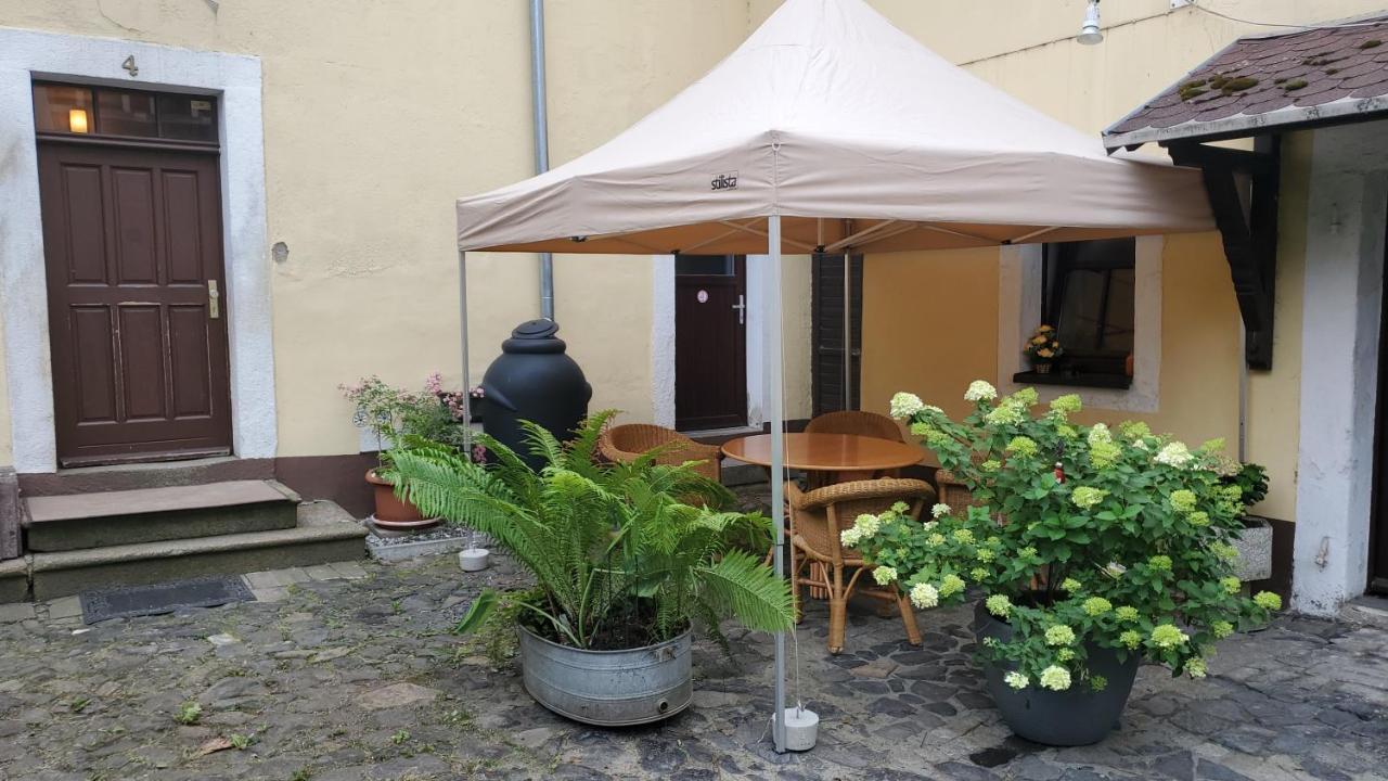 Ferienwohnung Am Rosengarten Лебау Екстер'єр фото