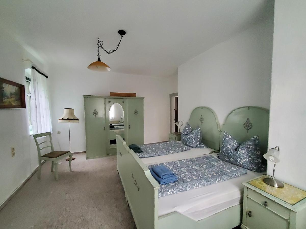 Ferienwohnung Am Rosengarten Лебау Екстер'єр фото